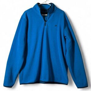 Aeropostale Mens A87 Size XL  Blue and Black Trim Pullover Long Sleeves
